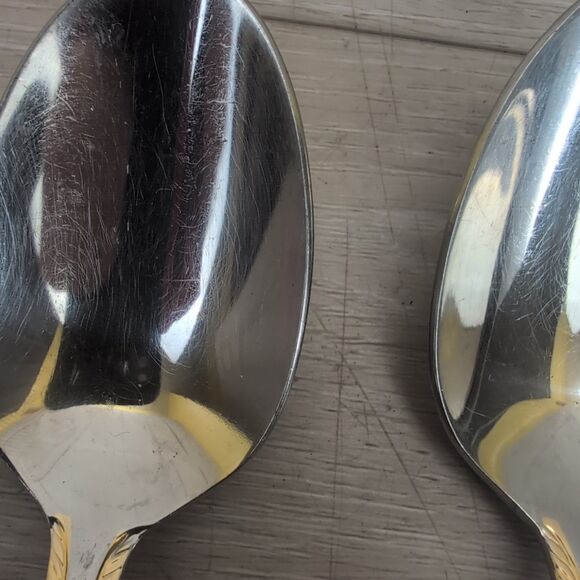 Lot of 17 Pieces SOLIGEN GERMANY 18/10 Stainless & GOLD Accent Flatware - Picture 12 of 13